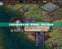 三國志9安卓版中文版：重溫經典，掌控三國戰局