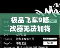 極品飛車9修改器無法加錢？輕松解決常見問題，讓你暢享游戲樂趣！