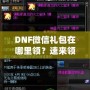 DNF微信禮包在哪里領？速來領取福利，驚喜不斷！