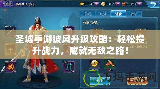 圣墟手游披風(fēng)升級(jí)攻略：輕松提升戰(zhàn)力，成就無(wú)敵之路！
