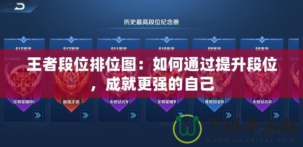 王者段位排位圖：如何通過提升段位，成就更強的自己