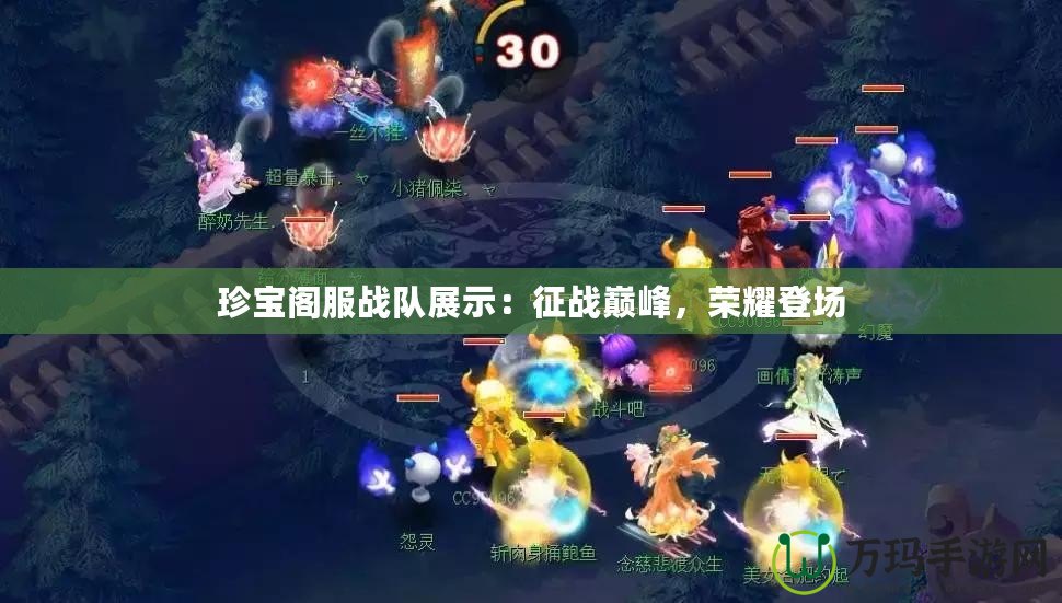 珍寶閣服戰(zhàn)隊(duì)展示：征戰(zhàn)巔峰，榮耀登場