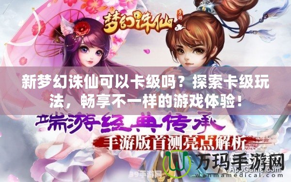 新夢幻誅仙可以卡級嗎？探索卡級玩法，暢享不一樣的游戲體驗！