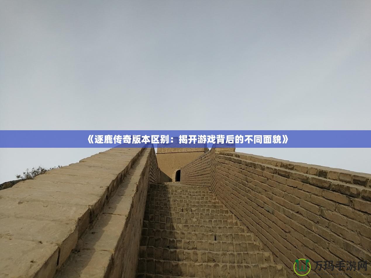 《逐鹿傳奇版本區(qū)別：揭開(kāi)游戲背后的不同面貌》