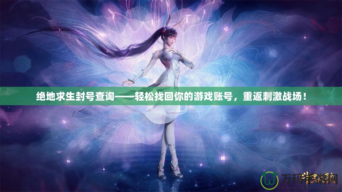 絕地求生封號查詢——輕松找回你的游戲賬號，重返刺激戰場！
