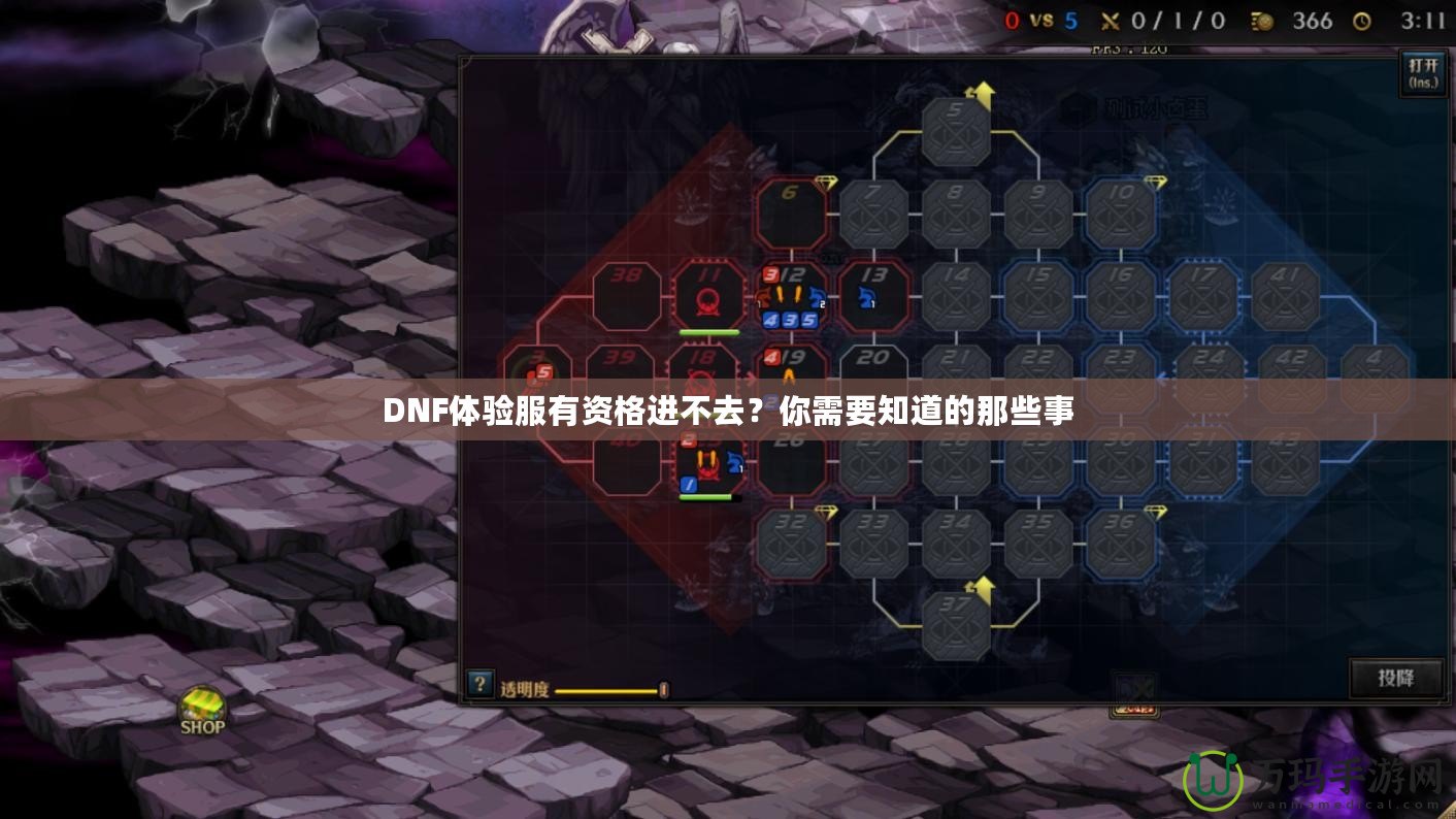 DNF體驗服有資格進不去？你需要知道的那些事