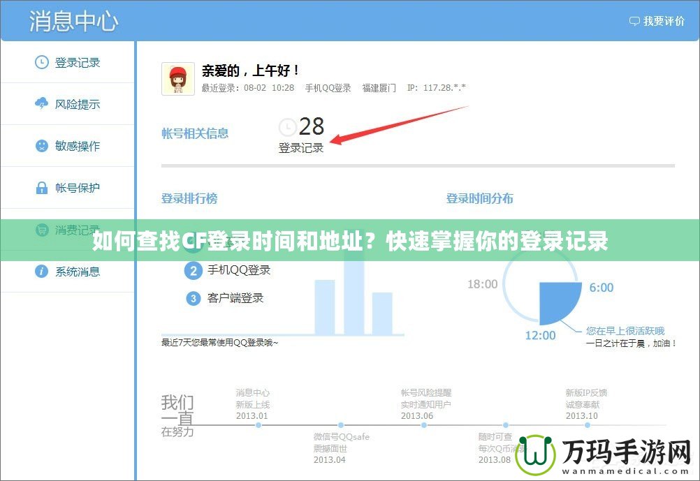 如何查找CF登錄時間和地址？快速掌握你的登錄記錄