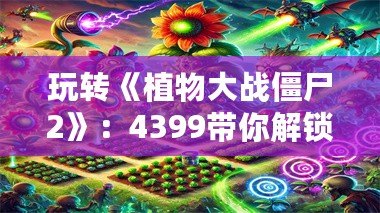 玩轉《植物大戰僵尸2》：4399帶你解鎖全植物陣容，輕松擊退僵尸大軍！