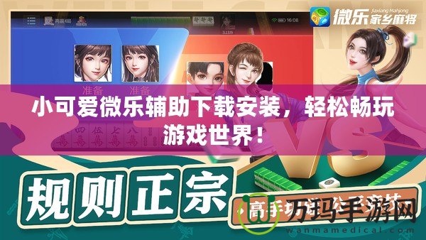 小可愛微樂輔助下載安裝，輕松暢玩游戲世界！