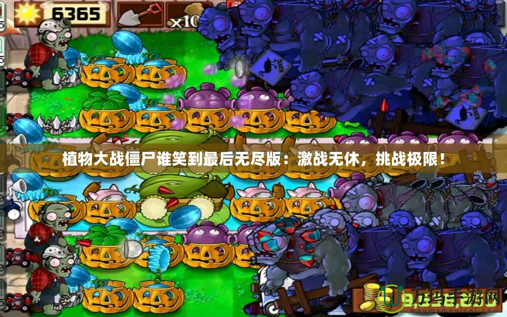 植物大戰僵尸誰笑到最后無盡版：激戰無休，挑戰極限！