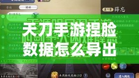 天刀手游捏臉數(shù)據(jù)怎么導(dǎo)出？完美保存你的個(gè)性角色！