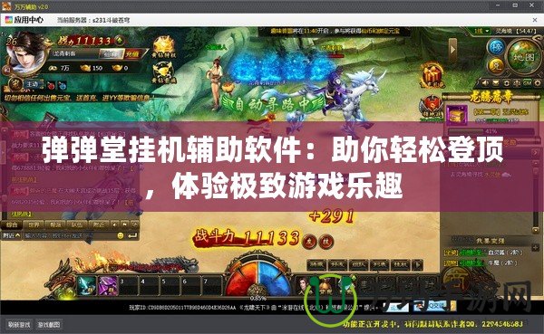 彈彈堂掛機(jī)輔助軟件：助你輕松登頂，體驗(yàn)極致游戲樂(lè)趣