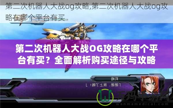 第二次機器人大戰OG攻略在哪個平臺有買？全面解析購買途徑與攻略資源