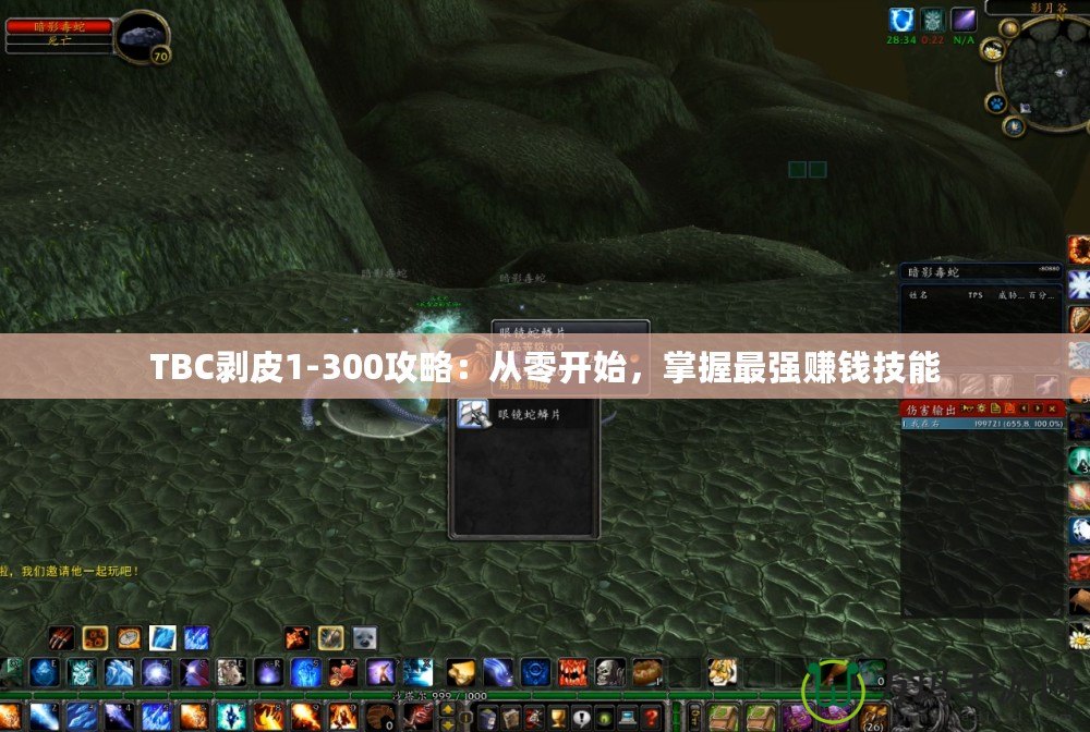 TBC剝皮1-300攻略：從零開始，掌握最強賺錢技能