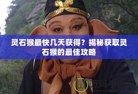 靈石猴最快幾天獲得？揭秘獲取靈石猴的最佳攻略