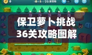 保衛蘿卜挑戰36關攻略圖解法視頻——輕松通關，成為塔防大師！