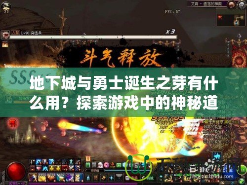 地下城與勇士誕生之芽有什么用？探索游戲中的神秘道具