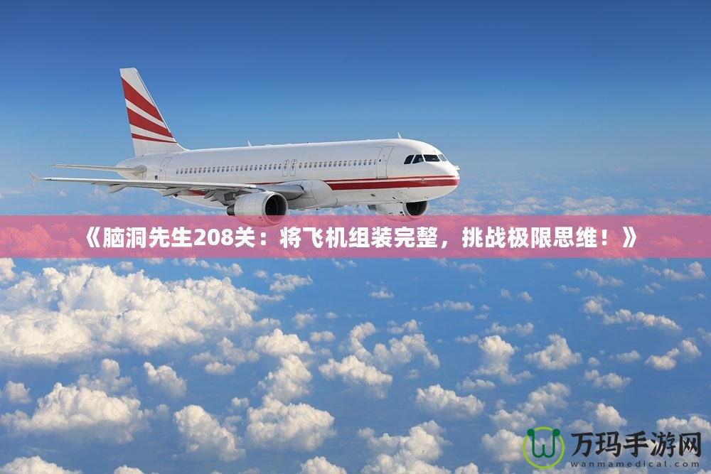 《腦洞先生208關：將飛機組裝完整，挑戰極限思維！》