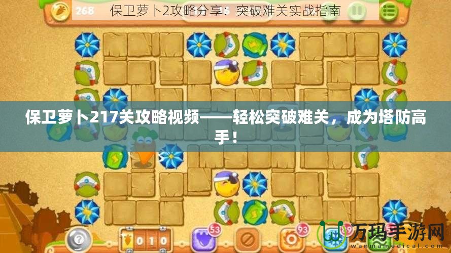 保衛(wèi)蘿卜217關(guān)攻略視頻——輕松突破難關(guān)，成為塔防高手！