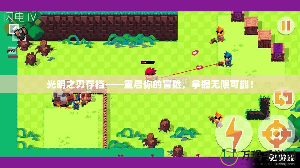 光明之刃存檔——重啟你的冒險，掌握無限可能！