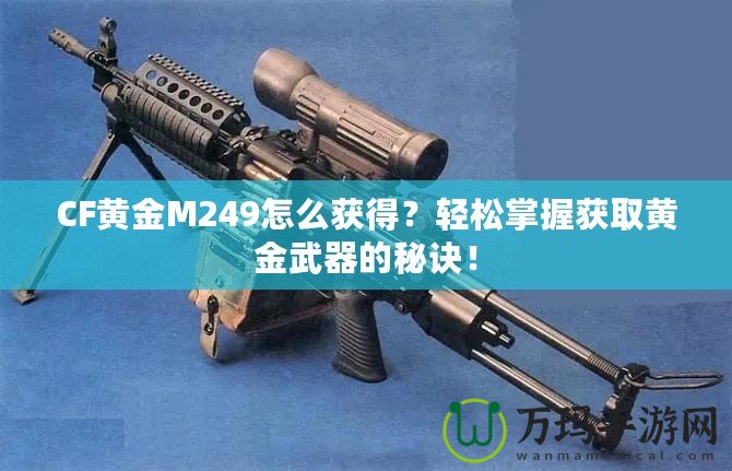 CF黃金M249怎么獲得？輕松掌握獲取黃金武器的秘訣！