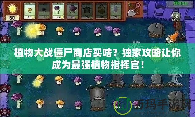 植物大戰僵尸商店買啥？獨家攻略讓你成為最強植物指揮官！
