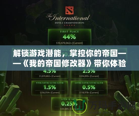 解鎖游戲潛能，掌控你的帝國——《我的帝國修改器》帶你體驗超越極限的游戲世界