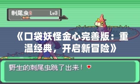 《口袋妖怪金心完善版：重溫經(jīng)典，開(kāi)啟新冒險(xiǎn)》