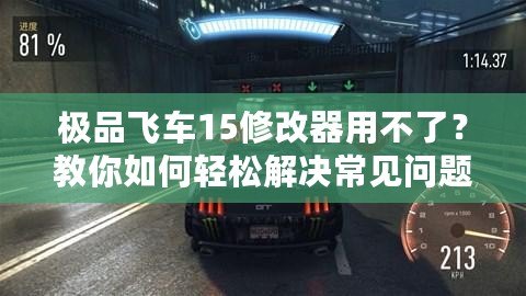 極品飛車15修改器用不了？教你如何輕松解決常見(jiàn)問(wèn)題！