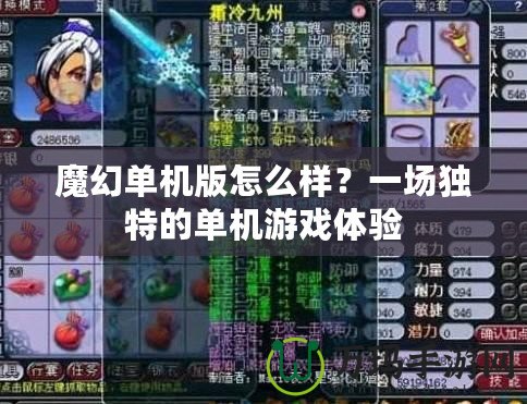 魔幻單機(jī)版怎么樣？一場(chǎng)獨(dú)特的單機(jī)游戲體驗(yàn)