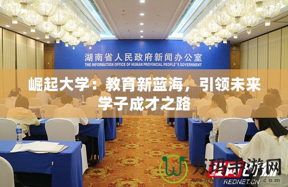 崛起大學：教育新藍海，引領未來學子成才之路