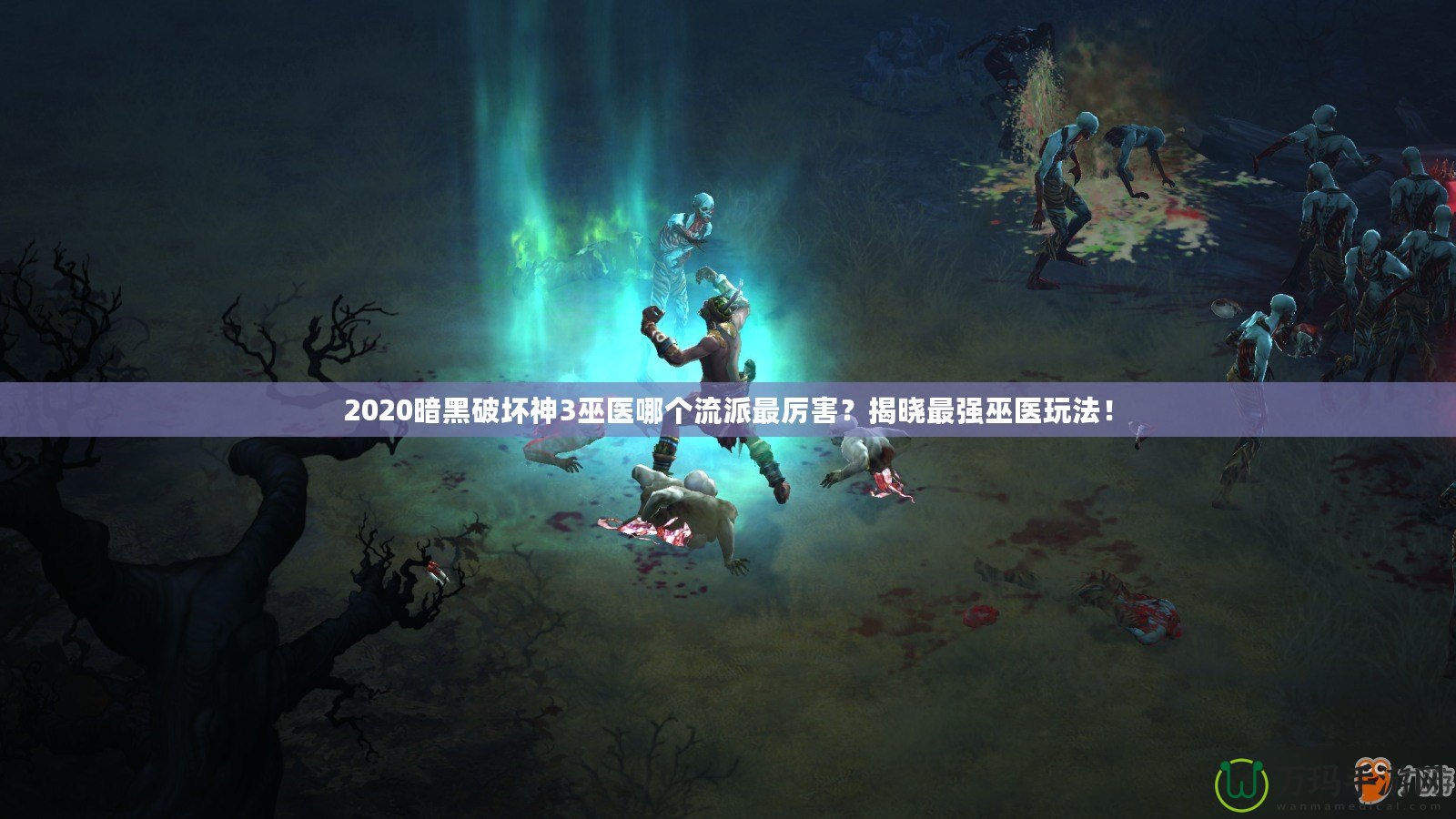 2020暗黑破壞神3巫醫哪個流派最厲害？揭曉最強巫醫玩法！