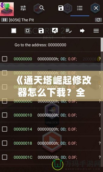 《通天塔崛起修改器怎么下載？全攻略一站式解答，讓你的游戲體驗(yàn)更上一層樓！》