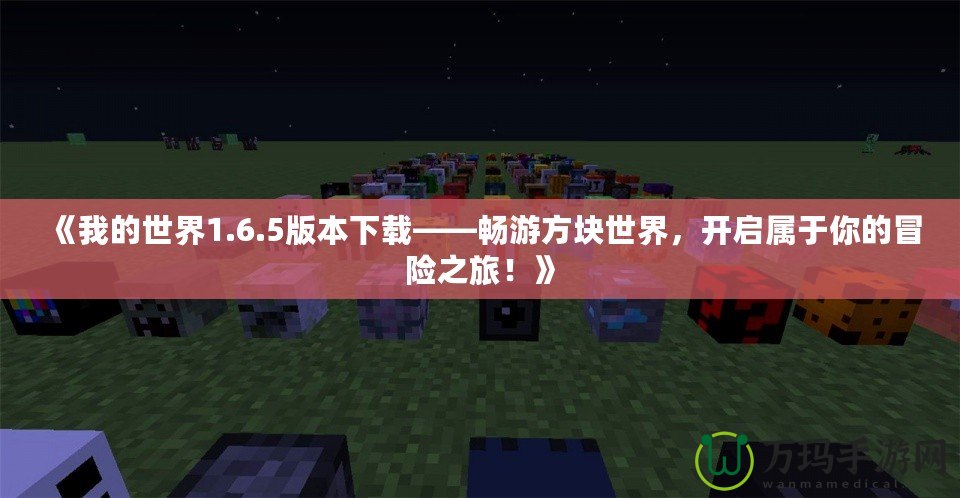 《我的世界1.6.5版本下載——暢游方塊世界，開啟屬于你的冒險(xiǎn)之旅！》