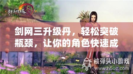劍網(wǎng)三升級丹，輕松突破瓶頸，讓你的角色快速成神！