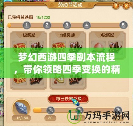 夢幻西游四季副本流程，帶你領略四季變換的精彩冒險