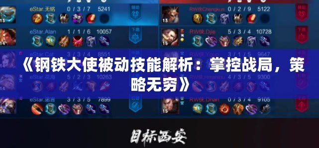 《鋼鐵大使被動技能解析：掌控戰(zhàn)局，策略無窮》