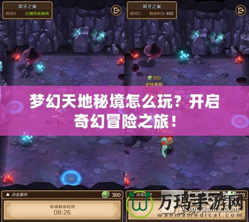 夢(mèng)幻天地秘境怎么玩？開(kāi)啟奇幻冒險(xiǎn)之旅！