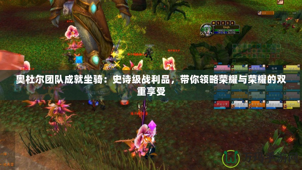 奧杜爾團隊成就坐騎：史詩級戰利品，帶你領略榮耀與榮耀的雙重享受