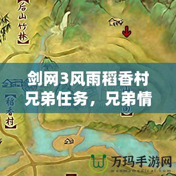 劍網3風雨稻香村兄弟任務，兄弟情深的江湖冒險