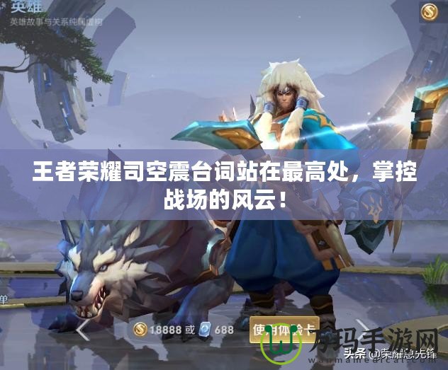 王者榮耀司空震臺詞站在最高處，掌控戰(zhàn)場的風(fēng)云！