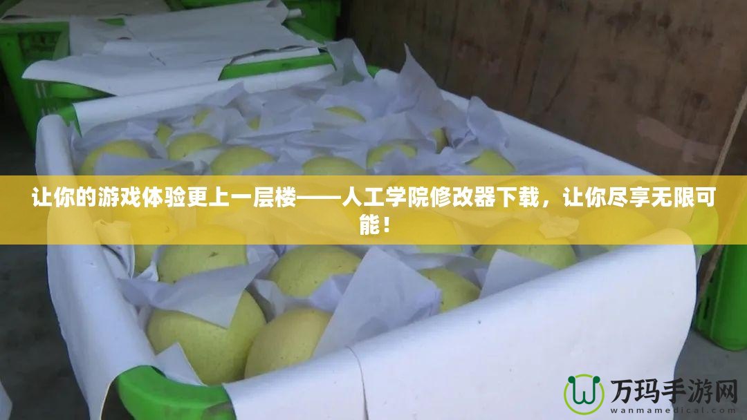 讓你的游戲體驗更上一層樓——人工學院修改器下載，讓你盡享無限可能！