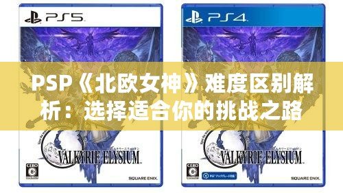 PSP《北歐女神》難度區別解析：選擇適合你的挑戰之路