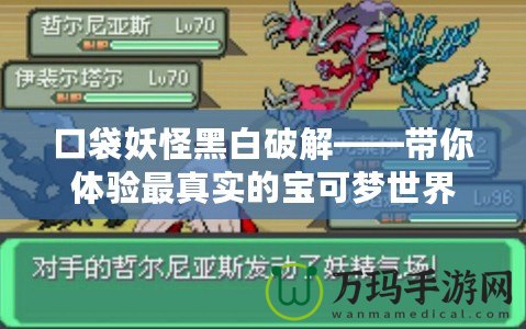 口袋妖怪黑白破解——帶你體驗最真實的寶可夢世界