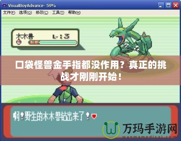口袋怪獸金手指都沒作用？真正的挑戰才剛剛開始！