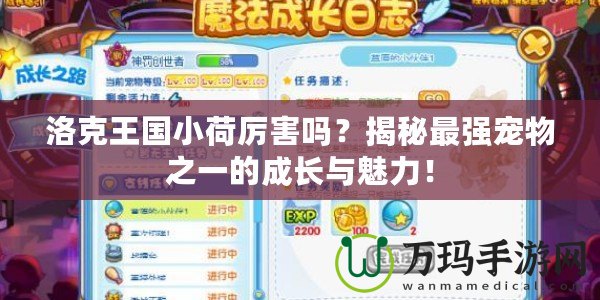 洛克王國(guó)小荷厲害嗎？揭秘最強(qiáng)寵物之一的成長(zhǎng)與魅力！